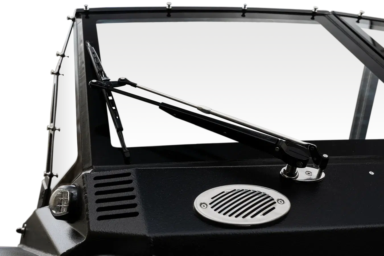 Air intakes on the console